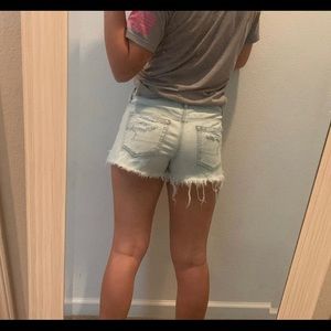 american eagle jean shorts